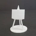 Giá vẽ mini (Miniature Easel) cho Lego - Thumbnail 2