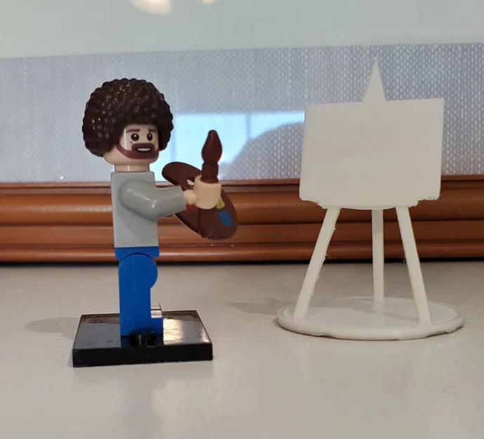 Giá vẽ mini (Miniature Easel) cho Lego - Image 3