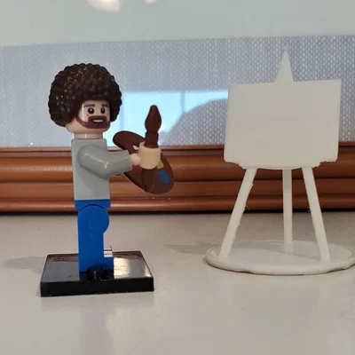 Giá vẽ mini (Miniature Easel) cho Lego