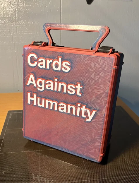 Hộp đựng bài (logo Cards Against Humanity dập nổi trong file 3MF) - Image 7