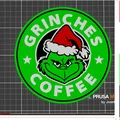 Bảng hiệu Grinches Coffee 3D - Phụ kiện trang trí độc đáo mùa lễ hội - Thumbnail 2