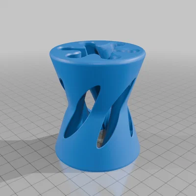 Mô hình đồ chơi xoay Screw Fidget 3 tầng in 3D cực độc đáo