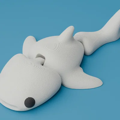 Cá Mập Voi Khớp Nối Stylized (Articulated Whale Shark)