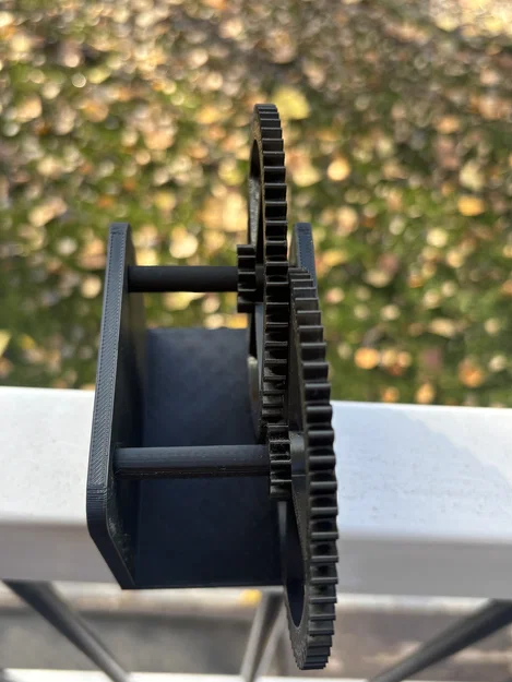 Mô hình hộp số Gearbox 1:5.3 in 3D - Dự án cơ khí đơn giản - Image 2