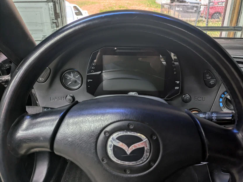 File scan 3D ốp mặt đồng hồ cho xe Mazda FD RX7 tùy chỉnh - Image 1