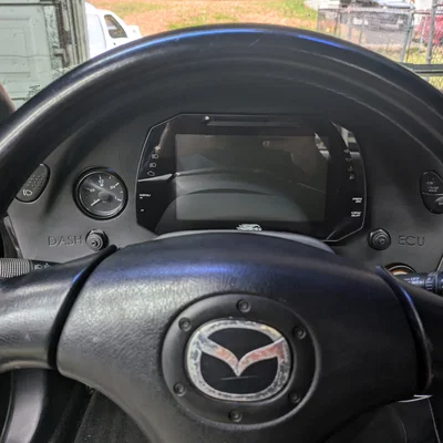 File scan 3D ốp mặt đồng hồ cho xe Mazda FD RX7 tùy chỉnh