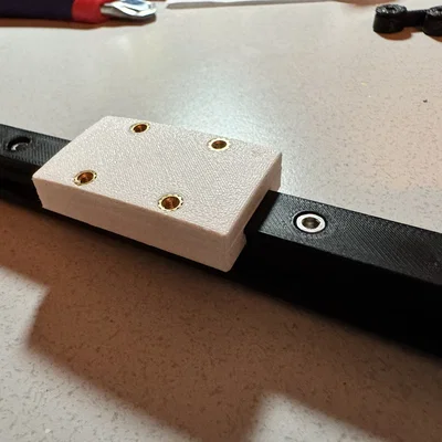 Ray + carriage MGN12H (in 3D) cho Heat Insert Press