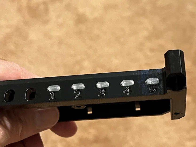 Ống dẫn sáng & thấu kính LED cho Original Prusa MMU3 - Image 1