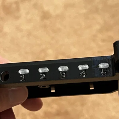 Ống dẫn sáng & thấu kính LED cho Original Prusa MMU3