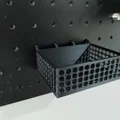 Khay đựng đồ gắn tường Pegboard tiện lợi - File in 3D - Thumbnail 1