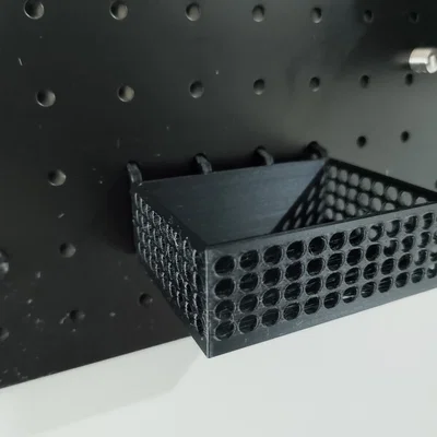 Khay đựng đồ gắn tường Pegboard tiện lợi - File in 3D