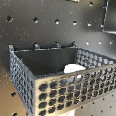 Khay đựng đồ gắn tường Pegboard tiện lợi - File in 3D