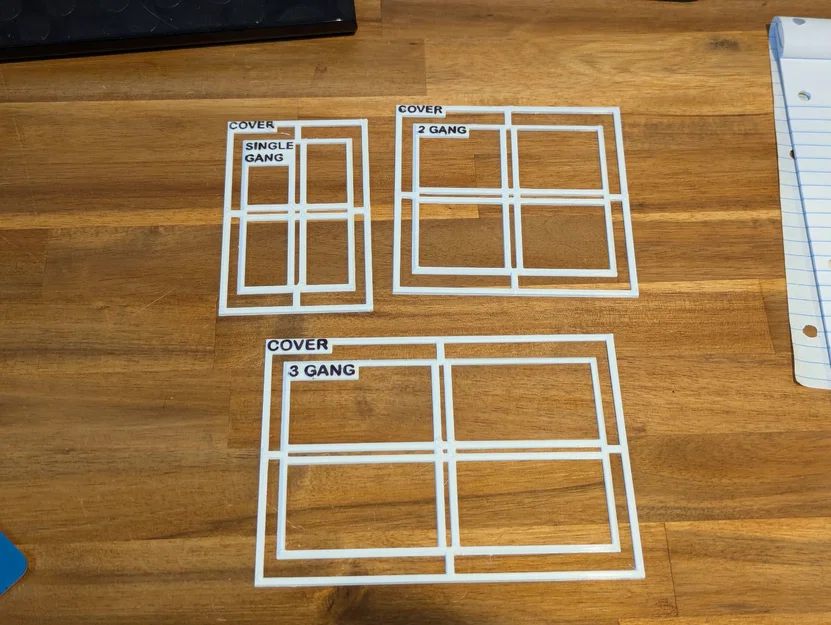 Bộ Template Khoét Lỗ Hộp Điện (Electrical Box Cutout Templates) - Image 2