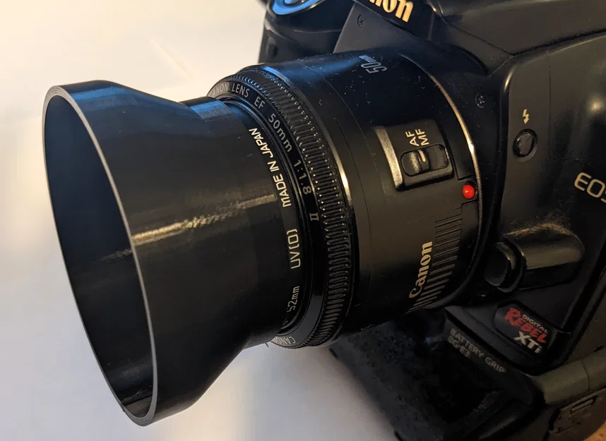 Chụp loa che nắng ống kính (52mm) – LENS HOOD (52MM) - Image 1