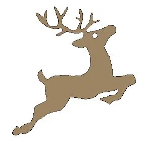 Mô hình tuần lộc in 3D trang trí Giáng sinh dễ thương - Image 3