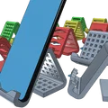 Kệ đỡ điện thoại ổn định, dễ in (Phone Stand/Holder, không cần support) - Thumbnail 1