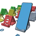 Kệ đỡ điện thoại ổn định, dễ in (Phone Stand/Holder, không cần support) - Thumbnail 13