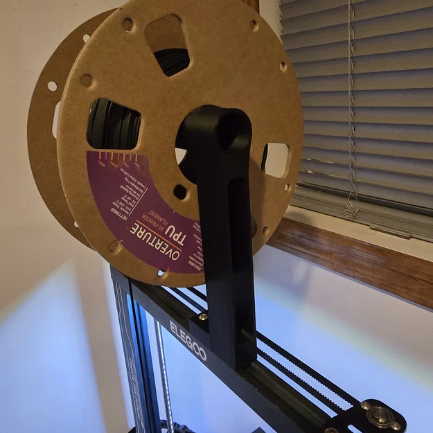 Giá đỡ cuộn filament dựng thẳng cho Elegoo Neptune 3/4 Pro/Max/Plus - Image 1