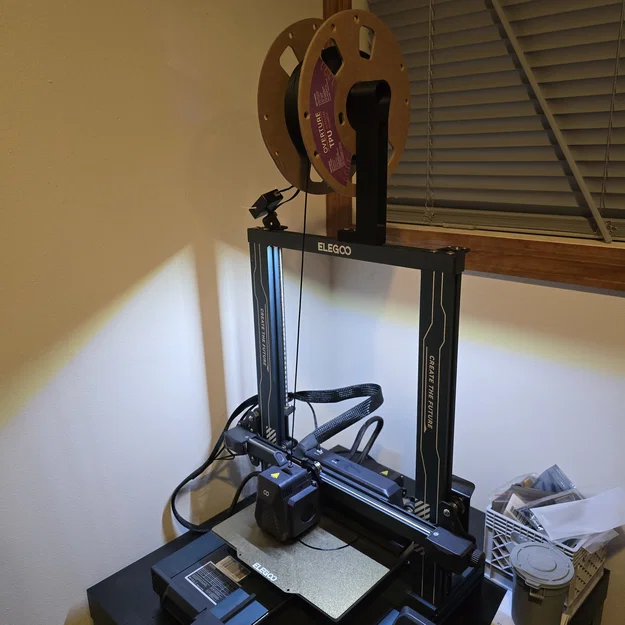 Giá đỡ cuộn filament dựng thẳng cho Elegoo Neptune 3/4 Pro/Max/Plus - Image 3
