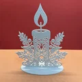 Nến Giáng Sinh (Christmas candle) - Thumbnail 1