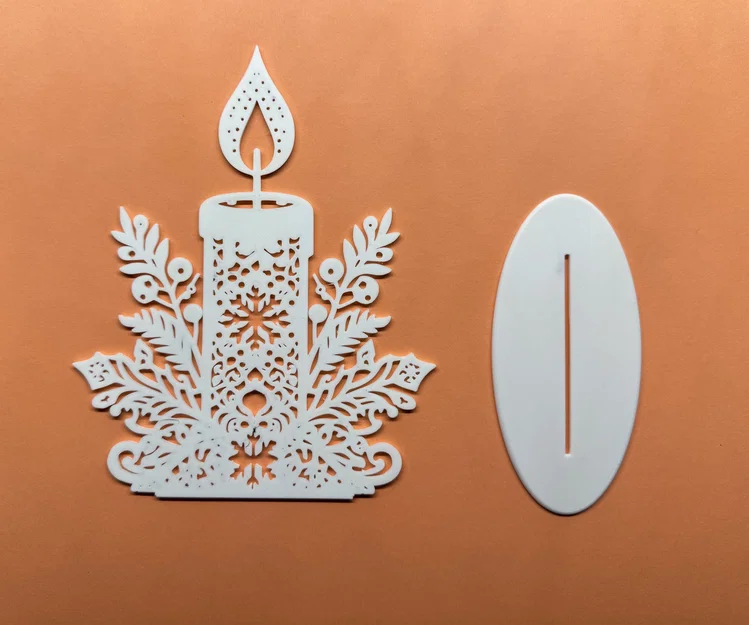 Nến Giáng Sinh (Christmas candle) - Image 2