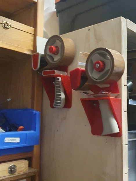 Giá treo dụng cụ dán băng keo (Tape Gun Holder) gắn tường tiện lợi - Image 1