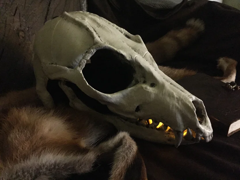 Mặt nạ Shaman (Shaman Mask) in 3D có hàm mở theo miệng - Image 1