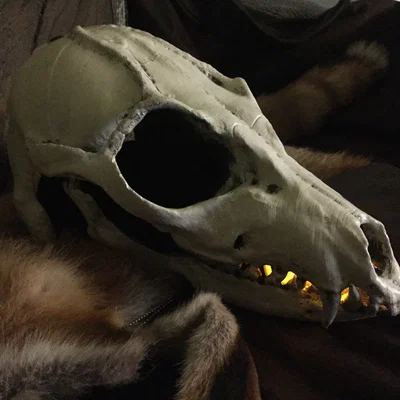 Mặt nạ Shaman (Shaman Mask) in 3D có hàm mở theo miệng