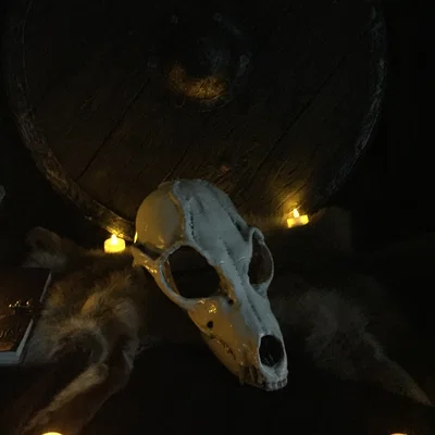 Mặt nạ Shaman (Shaman Mask) in 3D có hàm mở theo miệng