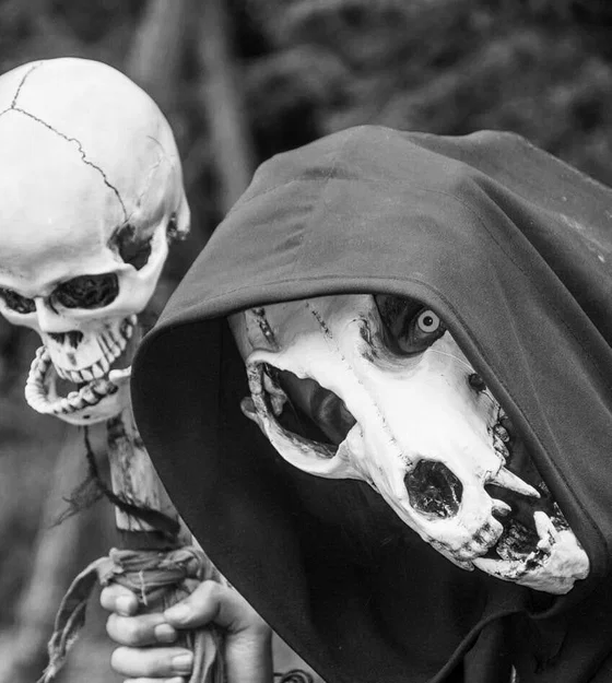 Mặt nạ Shaman (Shaman Mask) in 3D có hàm mở theo miệng - Image 3