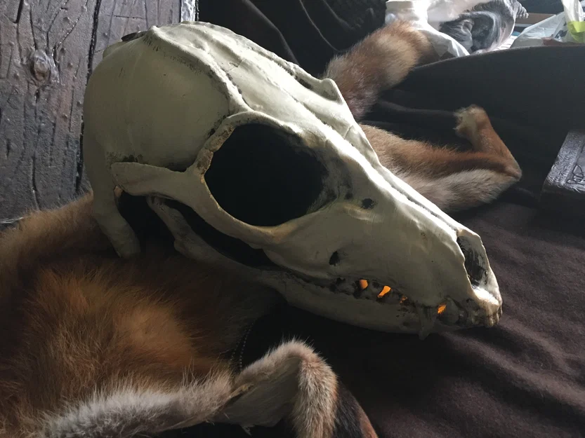 Mặt nạ Shaman (Shaman Mask) in 3D có hàm mở theo miệng - Image 4