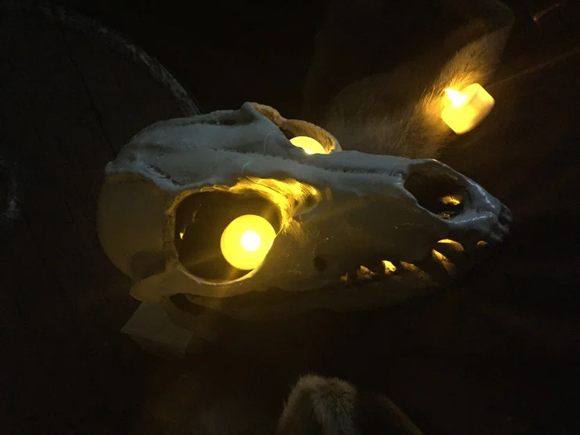 Mặt nạ Shaman (Shaman Mask) in 3D có hàm mở theo miệng - Image 7