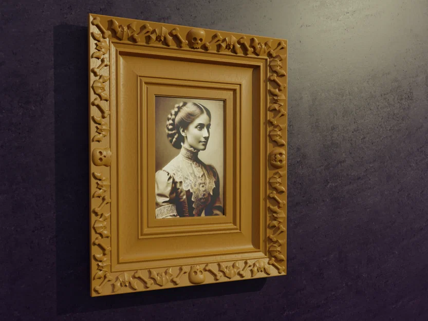 Khung ảnh kiêm giá đỡ điện thoại chủ đề Halloween - Image 8