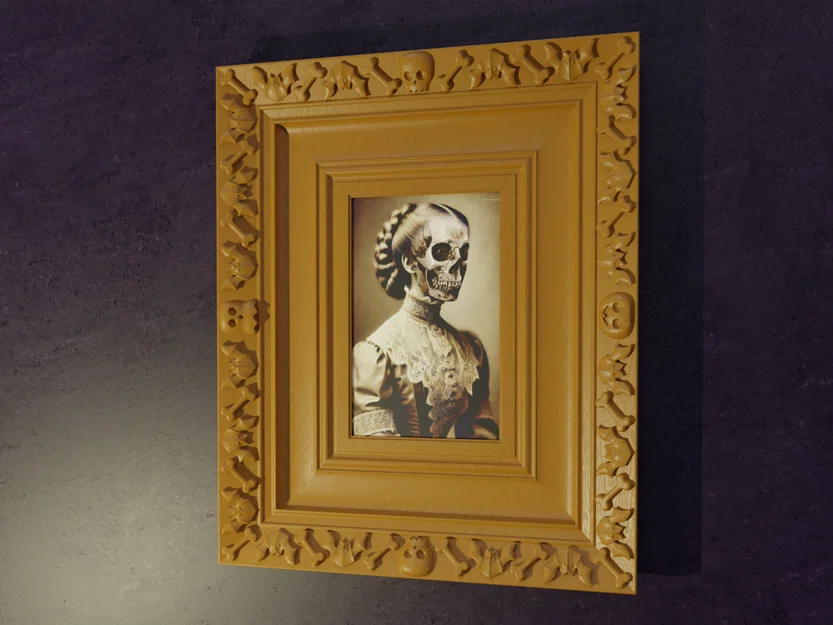 Khung ảnh kiêm giá đỡ điện thoại chủ đề Halloween - Image 9