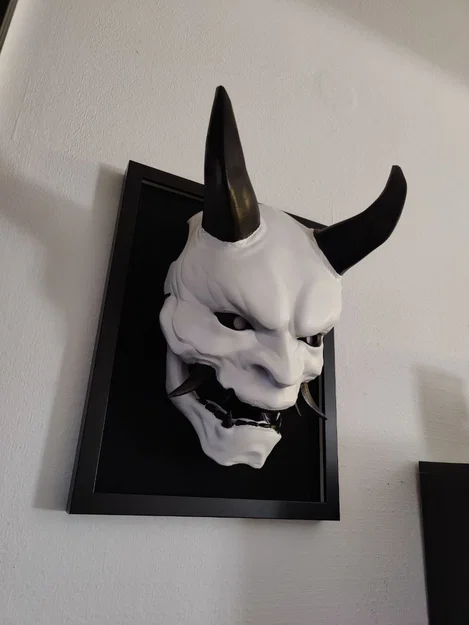 Mặt nạ Oni 3D - Thiết kế độc đáo cho Cosplay và trang trí - Image 1