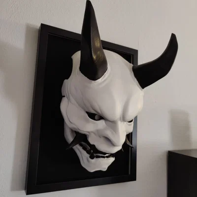 Mặt nạ Oni 3D - Thiết kế độc đáo cho Cosplay và trang trí