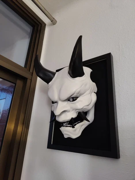 Mặt nạ Oni 3D - Thiết kế độc đáo cho Cosplay và trang trí - Image 6