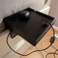 Bàn đầu giường mini treo thành giường in 3D tiện lợi - Thumbnail 1