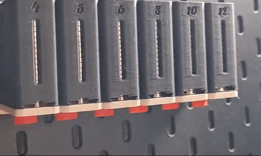 MMD1-z³D: Bộ cấp nam châm module 4-12mm cho HSW và Skadis