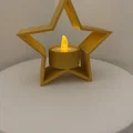 Đế nến tealight hình ngôi sao Giáng Sinh - Thumbnail 3
