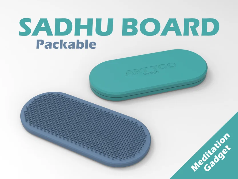Sadhu Board - Bảng đứng thiền định gấp gọn in 3D - Image 1