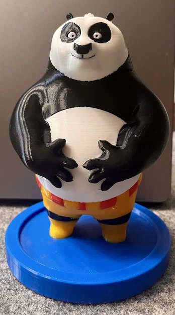 Mô hình Kung Fu Panda Po in 3D đa màu sắc cực đẹp - Image 1