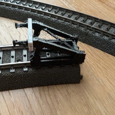 Chặn cuối đường ray H0 Rail Buffer Stop Prellbock 1:87