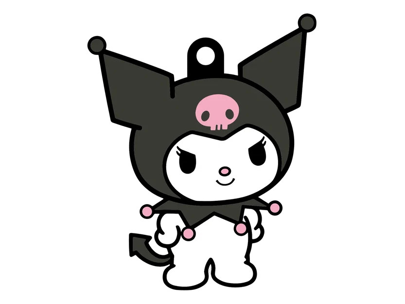 Móc Khoá Kuromi (Kuromi Keyring) - Image 1