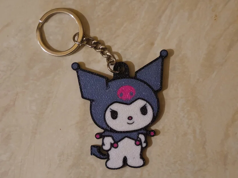 Móc Khoá Kuromi (Kuromi Keyring) - Image 3