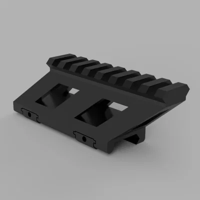 Bộ phụ kiện nâng cao tầm ngắm (Airsoft rail extender) cho súng 3D