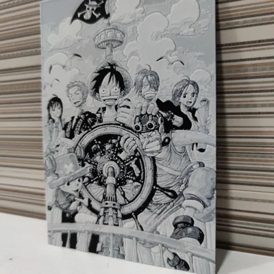 Tranh nổi 3D Hueforge One Piece: Hướng dẫn in chi tiết cho fan