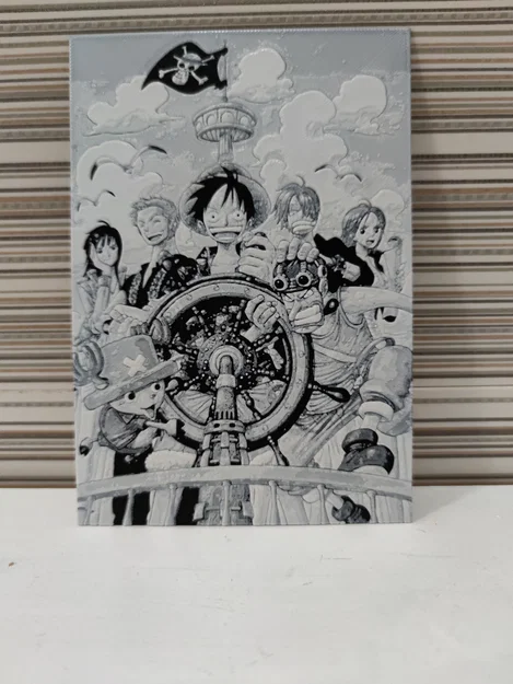 Tranh nổi 3D Hueforge One Piece: Hướng dẫn in chi tiết cho fan - Image 2