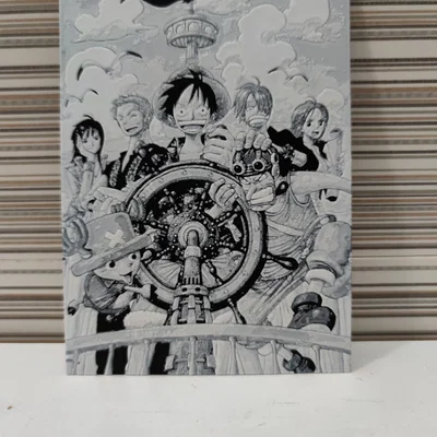 Tranh nổi 3D Hueforge One Piece: Hướng dẫn in chi tiết cho fan