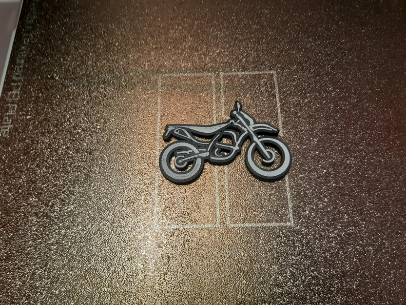 Móc khóa 3D xe mô tô Enduro - Phụ kiện độc đáo cho biker - Image 2